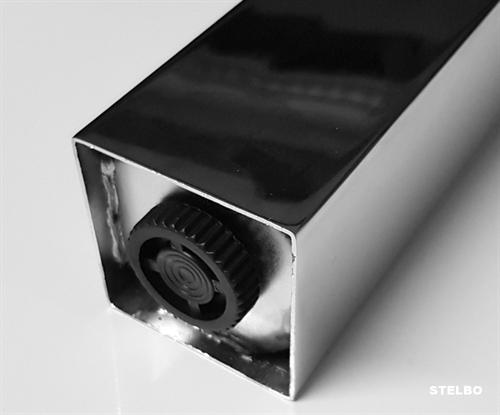 Stillesko til forkromede bordben