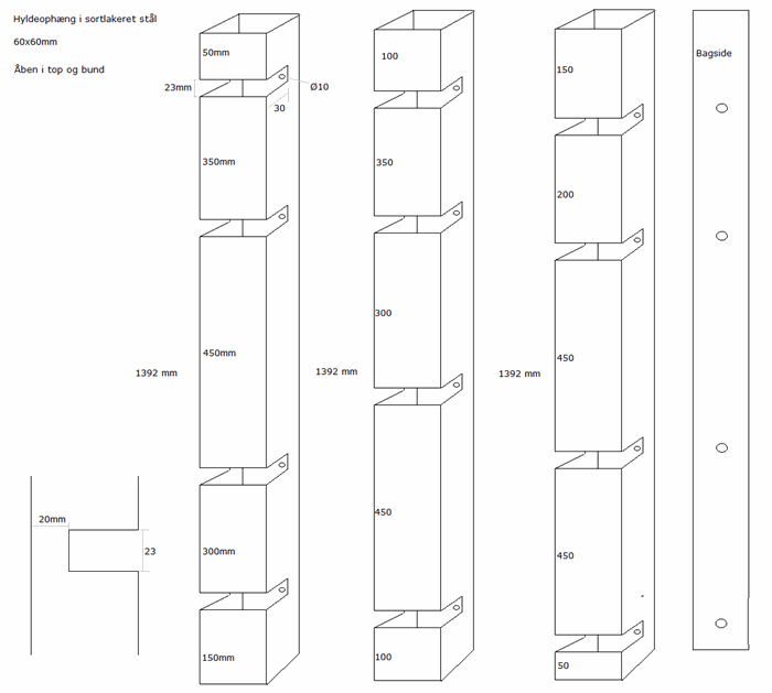 20151123 Specialfremstillet  reol