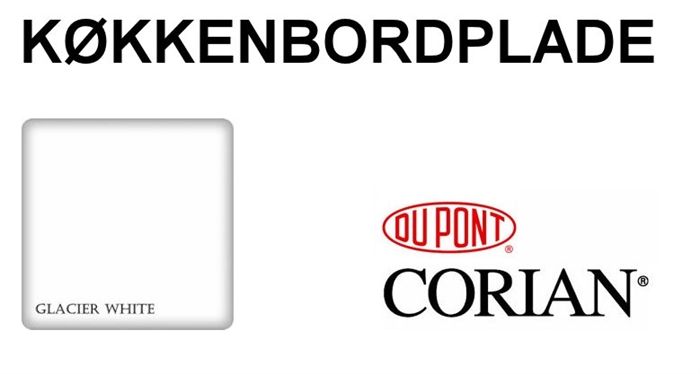 20170616 Specialfremstillet Køkkenbordplade i Corian og Montørservice