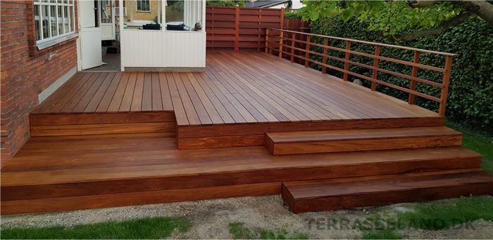 20191105 Cumaru terrasseplanker 21x145mm, 8/545cm, inkl. lev. v lejlighedskørsel 