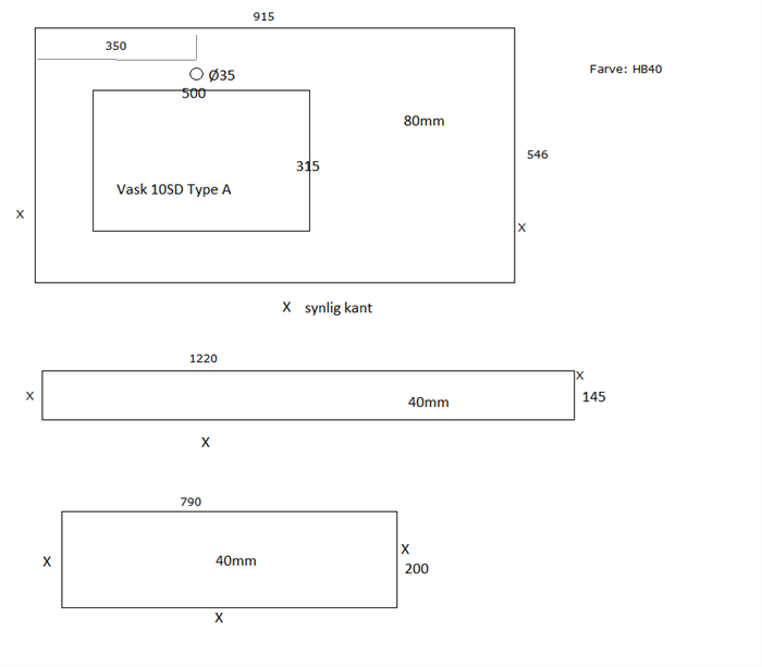 20210817 Specialfremstillet betonvask med 2 plader