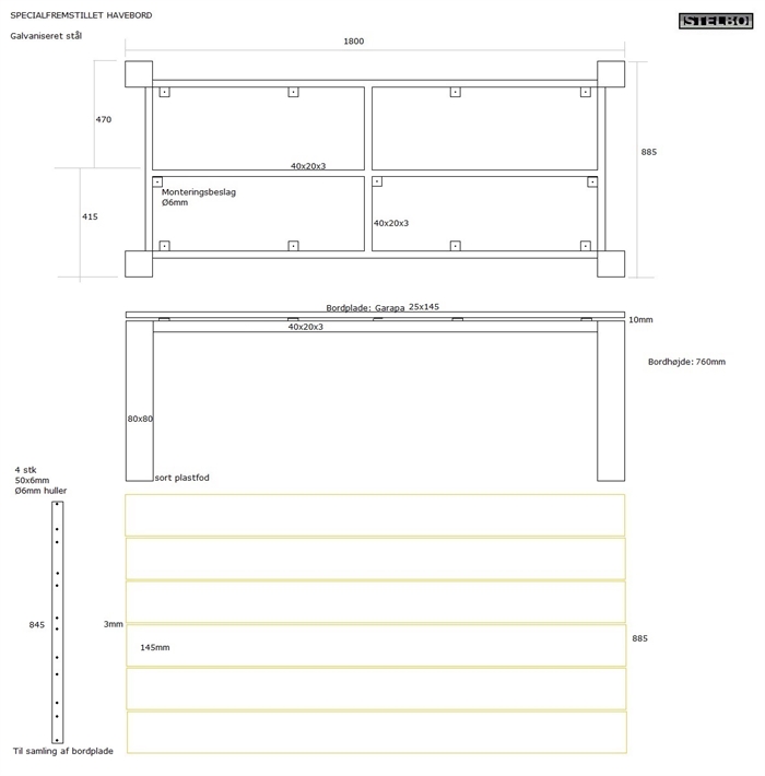 20210427 Specialfremstillet Havebord