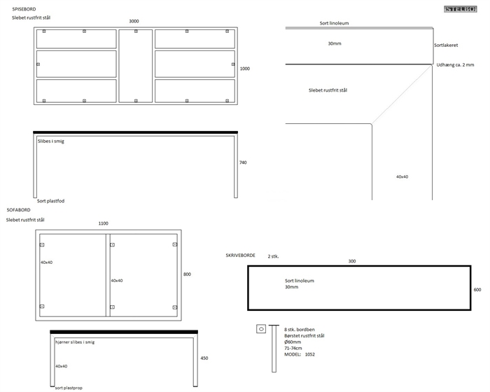 20170703 Specialfremstillet Linoleumsborde