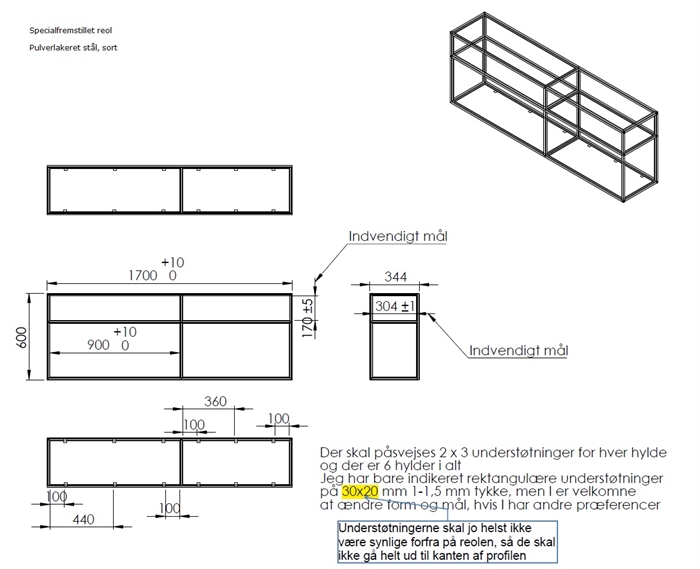 20210524 Specialfremstillet reolstel