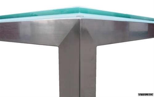 Spisebord eller fx skrivebord i glas, model STELBO67
