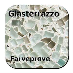 Glasterrazzo Farveprøve