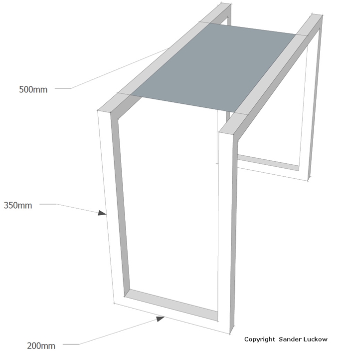 20150927 Specialfremstillet Magsinholder-stel i sortlakeret massivstål