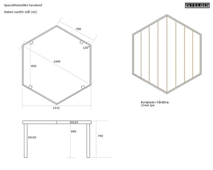 20220312 Specialfremstillet havebord