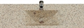 Terrazzo vask 560 x 315 mm, dybde 140mm