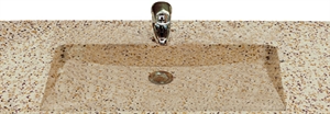 Terrazzo vask 680 x 320 mm, dybde 80mm